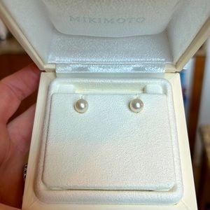 Mikimoto 7 mm Pearl studs